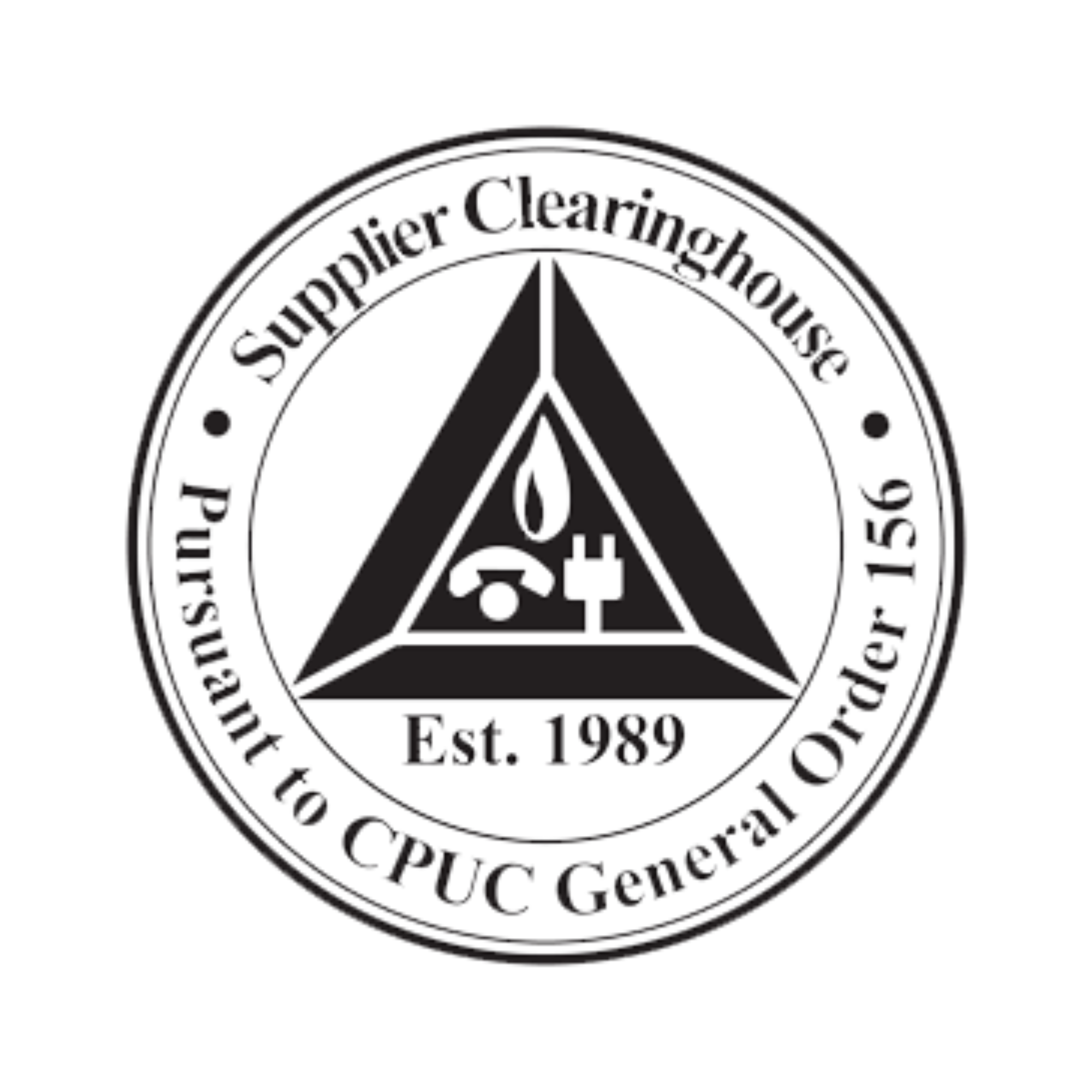 CPUC Supplier Clearinghouse seal